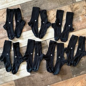 Lot of Black Stance Socks